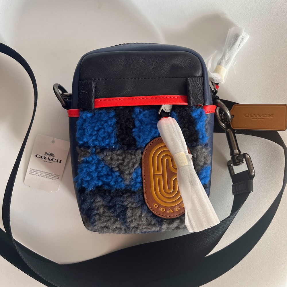 Coach Edge Hybrid cross-body geo print bag